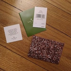 NWT Kate Spade Sparkling Credit Card holder